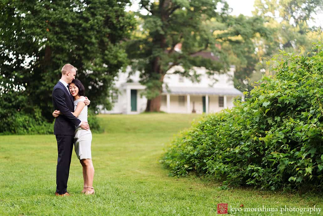 Engagement portrait, Clarke House, portrait, Princeton Battlefield State Park