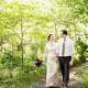 Spring Mountain Lakes House Princeton NJ outdoor wedding bride and groom portrait