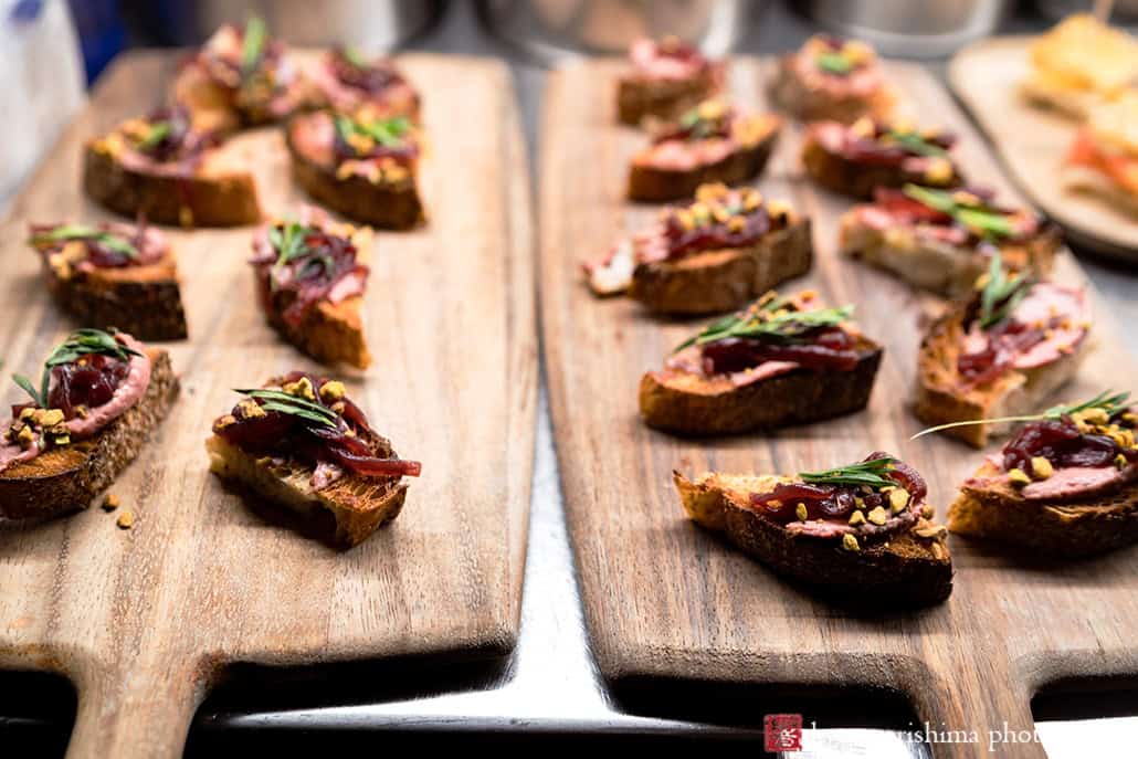 Fall Vinegar Hill House Dumbo Brooklyn NYC Foodie Wedding cocktail hour food appetizers Hors D'oeuvres