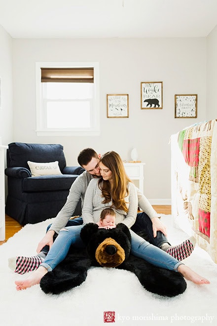NYC Brooklyn NJ Princeton newborn family portrait baby morris county, new jersey, photographer