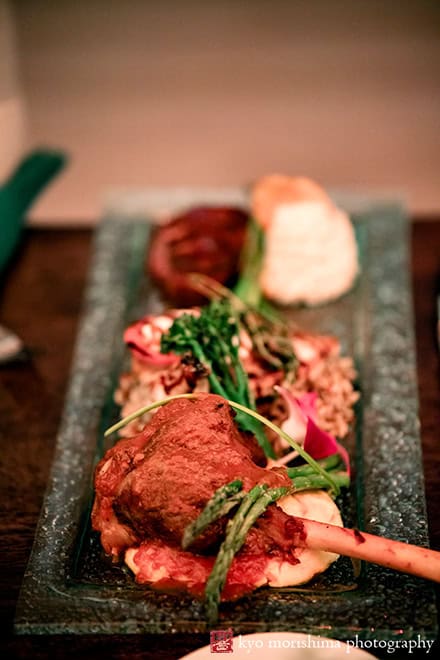 Rock Island Lake Club NJ Wedding reception main course meal