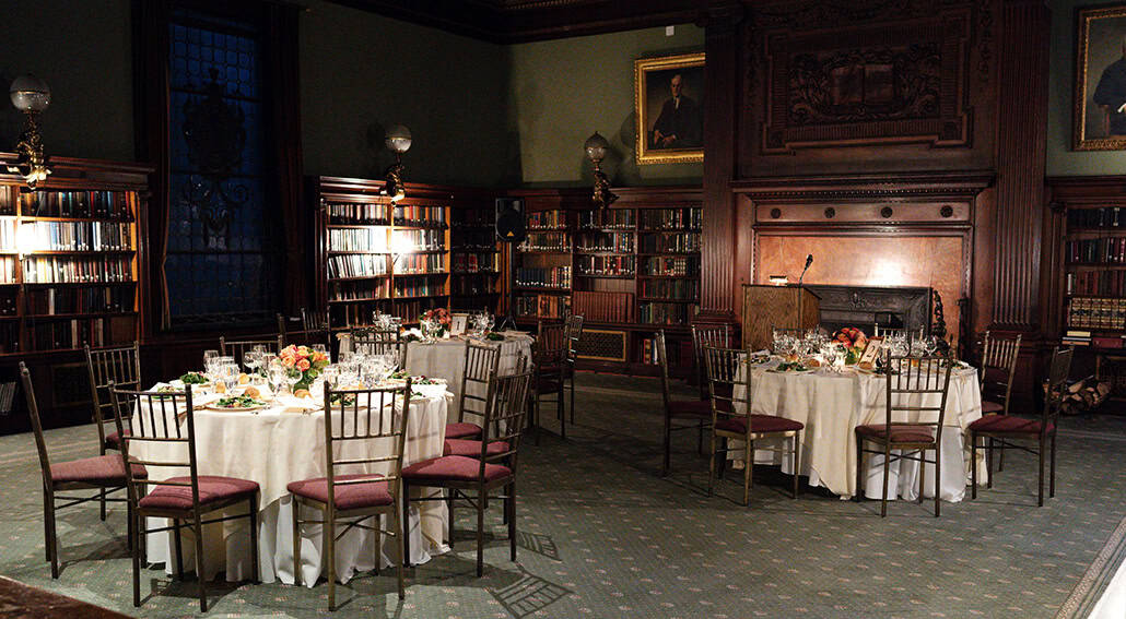 The Metropolitan Club Corporate event Manhattan NY Room Details Interior setups Photograph