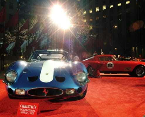 Christie's International Motor Cars Midtown Manhattan NYC Rockefeller Plaza corporate event