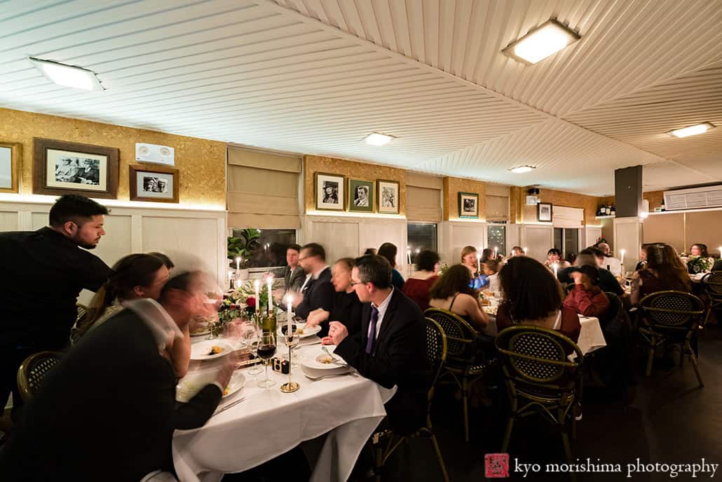 December Winter Bacchus Bistro Brooklyn NYC Restaurant Wedding reception